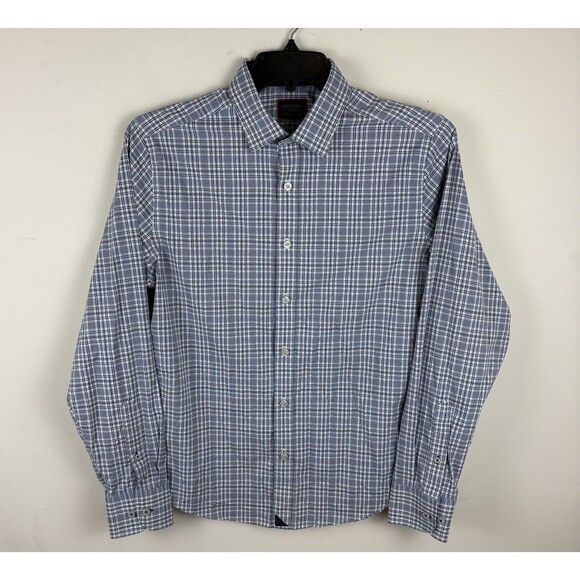Men’s Untuck It Button Down Shirt / Plaid / Long Sleeve / Size Medium - Picture 1 of 5
